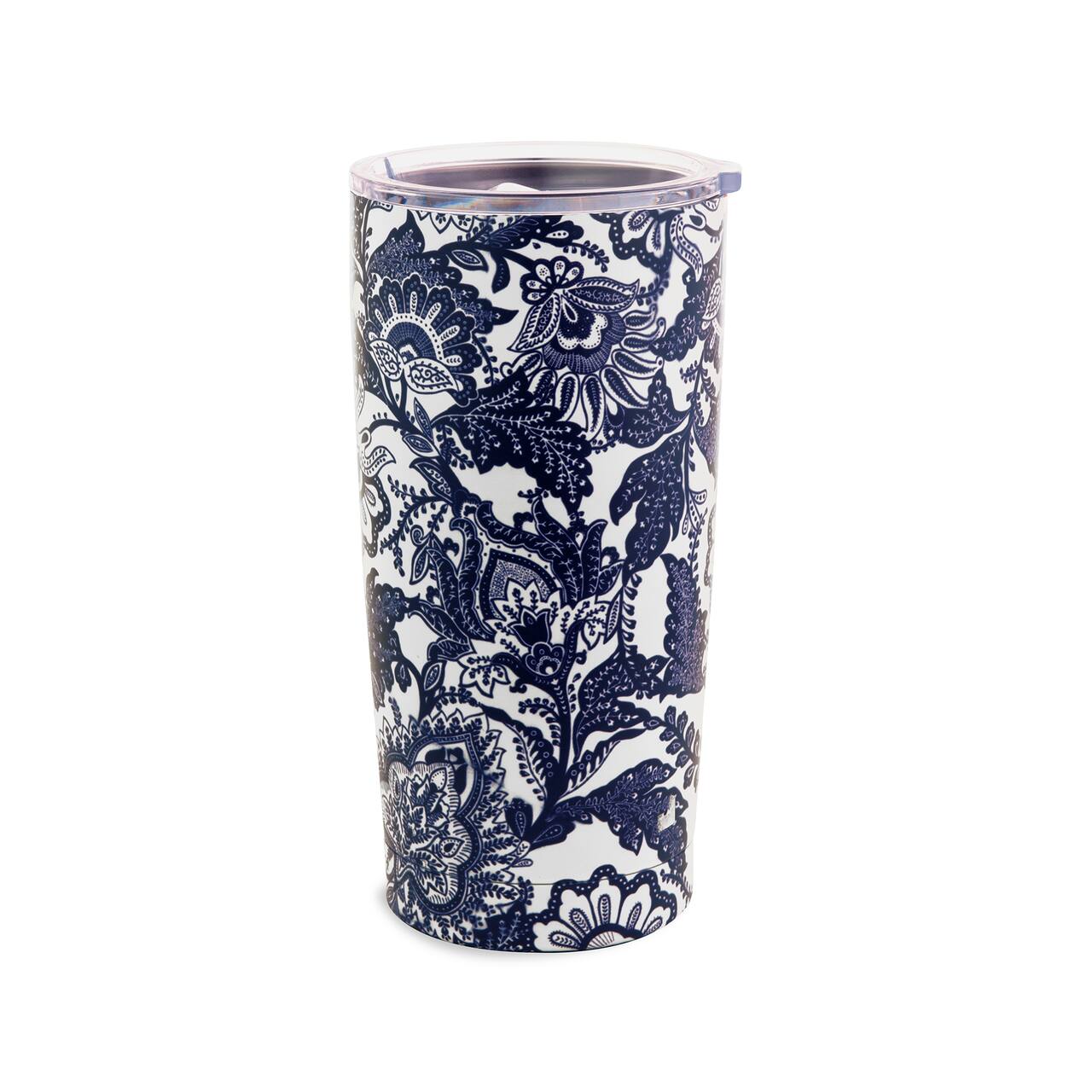 Vera Bradley® 20oz. Java Navy White Stainless Steel Thermal Mug